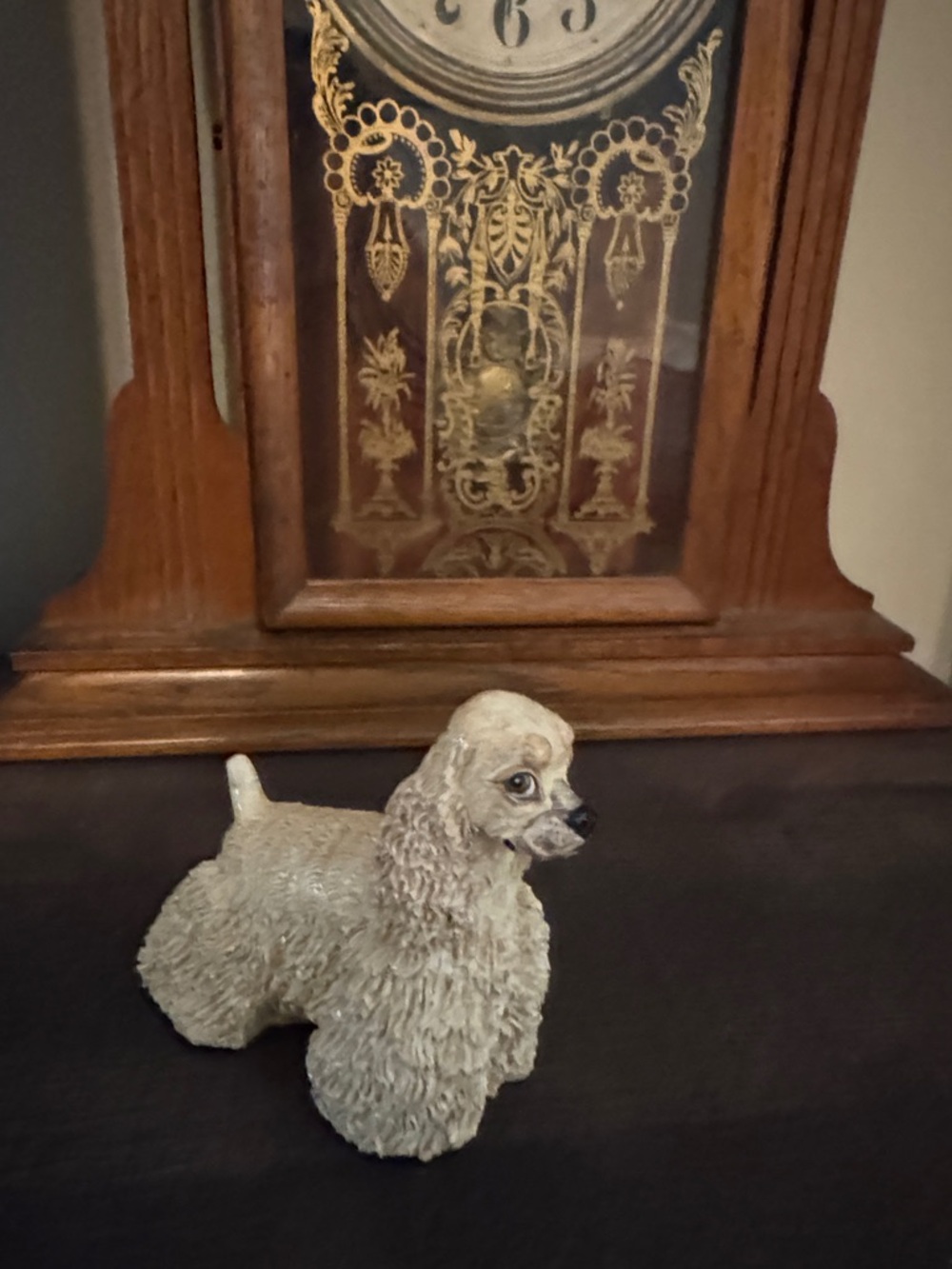 Brenda Matthews Cream Cocker Spaniel Figurine - Vintage Style Dog